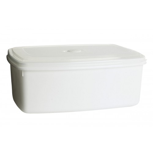 Hermetinis indas su baltu dangteliu NHG MICRO BOX, 5.1 l