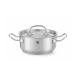 Žemas puodas su dangčiu HENDI KITCHEN LINE, 24 cm, 4.9 l*