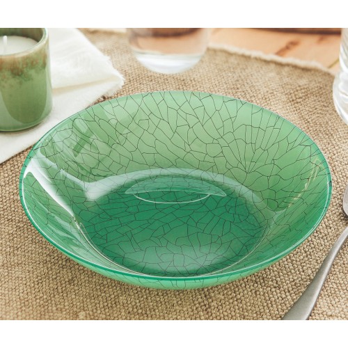 Lėkštė sriubai Luminarc MINDY, žalios sp., 20 cm