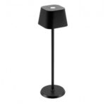 Stalinis šviestuvas Securit GEORGINA, juodos sp., 38 cm