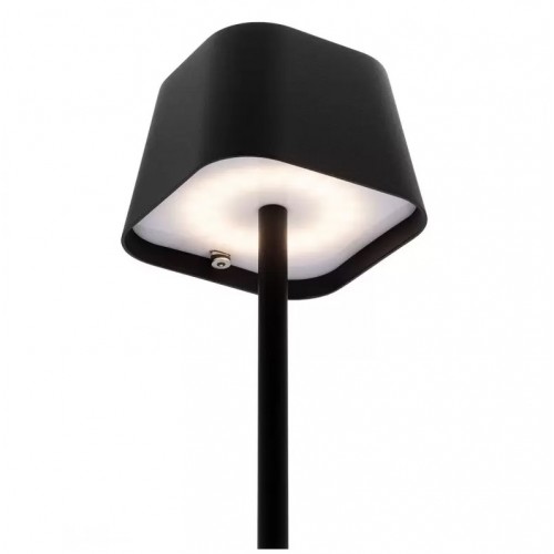 Stalinis šviestuvas Securit GEORGINA, juodos sp., 38 cm