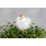Dekoracija įsmeigiama A Lot Chicken Crown, baltos sp., 6 cm