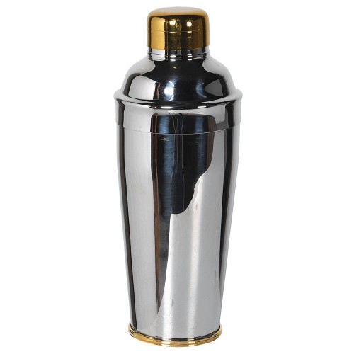 Kokteilių plakiklis BI-METAL SHAKER, sidabro, aukso sp., 0,7l