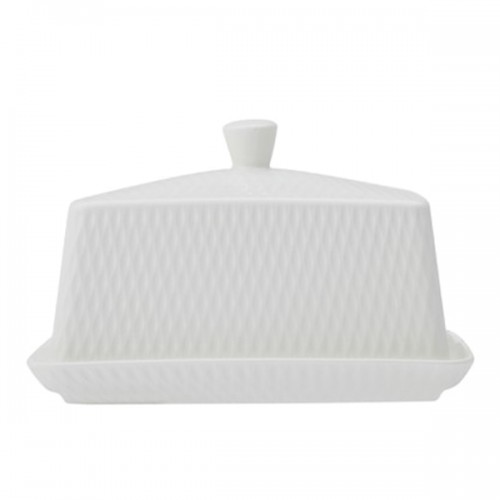 Sviestinė Maxwell & Williams WHITE BASICS DIAMONDS, baltos sp., 16x11x10 cm