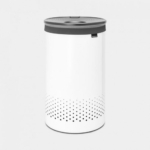 Skalbinių dėžė BRABANTIA,  balta sp., 60 l