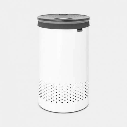 Skalbinių dėžė BRABANTIA,  balta sp., 60 l