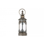 Žvakidė-žibintas A Lot Lucerna Antique, sendinto aukso sp., 42 cm