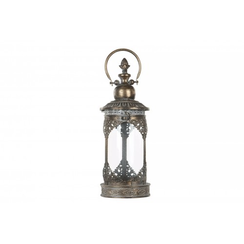 Žvakidė-žibintas A Lot Lucerna Antique, sendinto aukso sp., 42 cm
