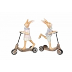 Dekoracija A Lot Rabbit kick bike, marga, mix, 12 cm