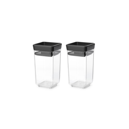 Indai biriems produktams Brabantia TASTY+, tamsiai pilkos sp., 2 vnt. 150 ml