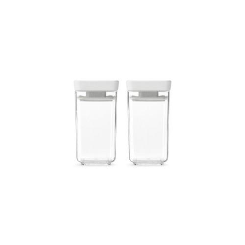 Indai biriems produktams Brabantia TASTY+, šviesiai pilkos sp., 2 vnt. 150 ml