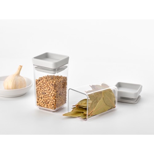 Indai biriems produktams Brabantia TASTY+, šviesiai pilkos sp., 2 vnt. 150 ml