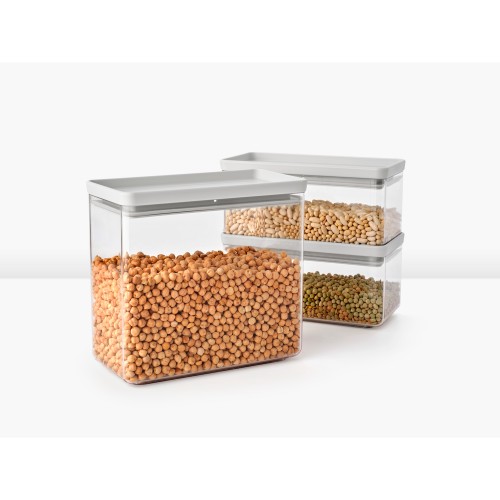 Indai biriems produktams Brabantia TASTY+, šviesiai pilkos sp., 3 vnt.