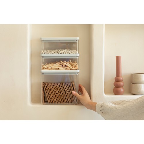 Indai biriems produktams Brabantia TASTY+, šviesiai pilkos sp., 3 vnt.