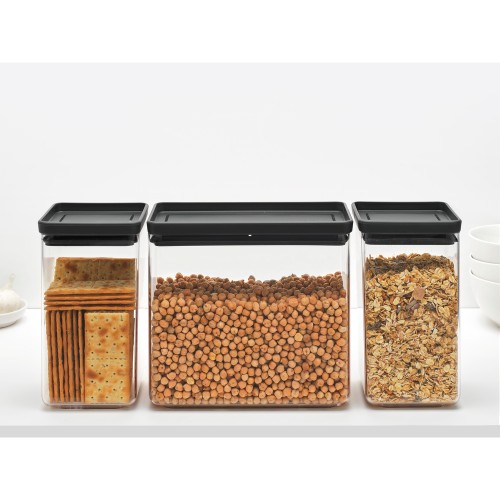 Indai biriems produktams Brabantia TASTY+, tamsiai pilkos sp., 3 vnt.