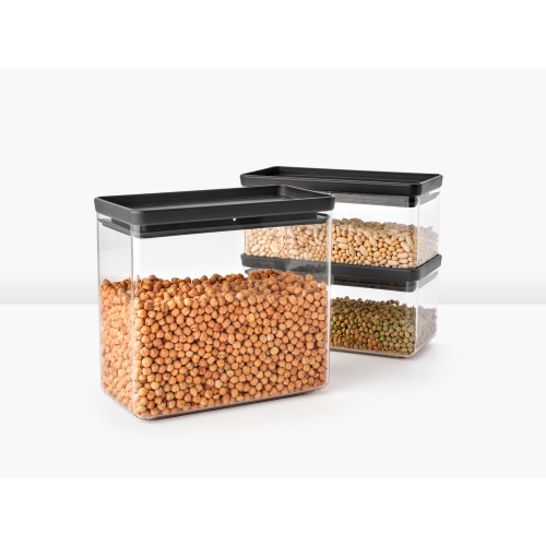 Indai biriems produktams Brabantia TASTY+, tamsiai pilkos sp., 3 vnt.