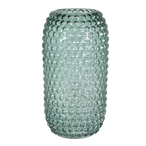 Vaza GREEN BOBBLED PILL, žalios sp., 30 cm
