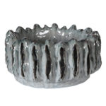 Dekoratyvinis dubuo GLAZED PLANTER, pilkos sp., 36 cm