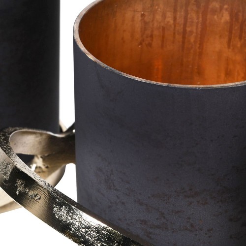 Žvakidė CHARRED COAL TRIPLE H/CANE, pilkos sp., 15,5 cm