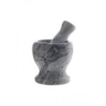 Prieskonių grūstuvė Marble, balta, 11,5 x 9,5 cm