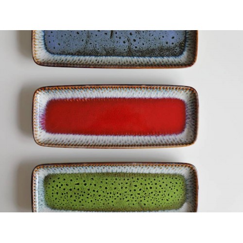 Indas serviravimui OMBRES line rectanguar spalvų mix, 1 vnt, 25 cm
