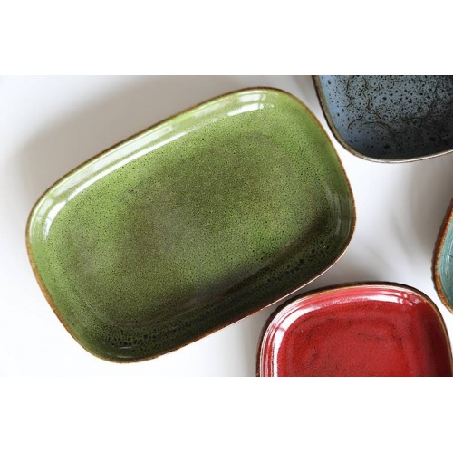 Indas serviravimui OMBRES line rectanguar spalvų mix, 1 vnt, 19 cm