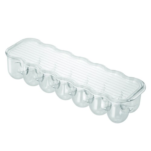 Kiaušinių laikymo dėžutė Interdesign, skaidrios sp., 2x7 vnt.