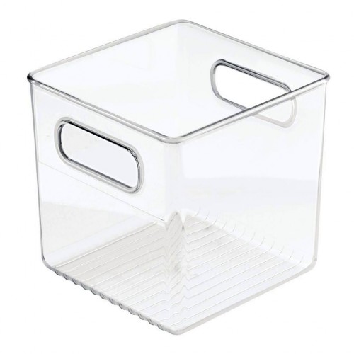 Dėžutė Interdesign CABINET, skaidrios sp., 15x15x15 cm