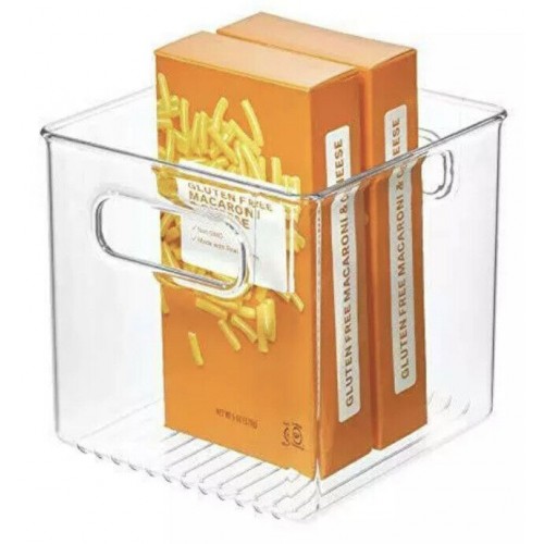 Dėžutė Interdesign CABINET, skaidrios sp., 15x15x15 cm