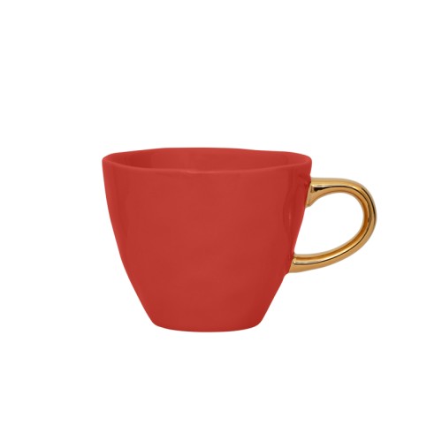 Puodelis GOOD MORNING, raudonos sp., 150 ml
