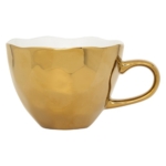Puodelis GOOD MORNING, auksinės sp., 350 ml