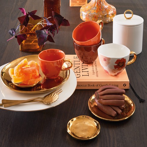 Puodelis GOOD MORNING, oranžinės sp., 350 ml