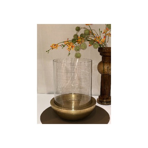 Žvakidė ANT BRASS HURRICANE, auksinės sp.