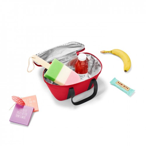 Šaltkrepšis COOLERBAG, raudonos sp., 44.5 x 24.5 x 25 cm, 20 L