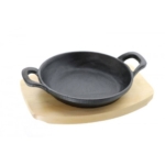 Keptuvė CAST IRON, dviem rankenom su med.padėklu,.15,5cm
