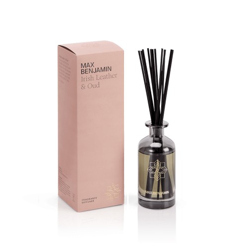 Kvapas namams Max Benjamin, CLASSIC IRISH LEATHER & OUD,150 ml *