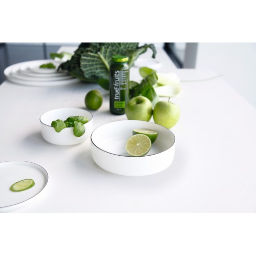 Dubenėlis juodais kraštais ASA OCO Ligne Noire, 11,5cm