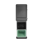 Šiukšlių dėžė Brabantia Sort & Go Dark Grey&Jade, žalia, mont. 2x30 l