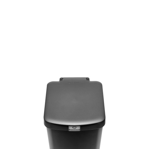 Šiukšlių dėžė su pedalu Brabantia StepUp Dark pilkos sp., 25 l