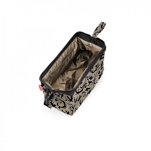 Kosmetinė TRAVELCOSMETIC, rusvos / juodos sp., 26 x 18 x 13.5 cm, 4 L