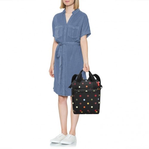 Rankinė-kuprinė ALLROUNDER RHOMBUS, Dots, 12 L