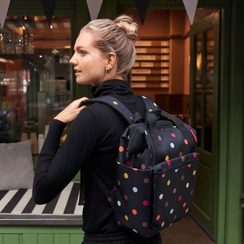 Rankinė-kuprinė ALLROUNDER RHOMBUS, Dots, 12 L