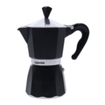 Kavinukas moka kavai Supermoka black, juodos sp., 6 puodeliams