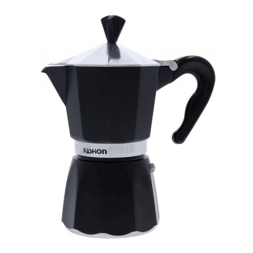 Kavinukas moka kavai Supermoka black, juodos sp., 6 puodeliams
