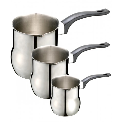 Prikaistuvis kavai Turkish pot, sidabrinės sp., 6 puodeliams