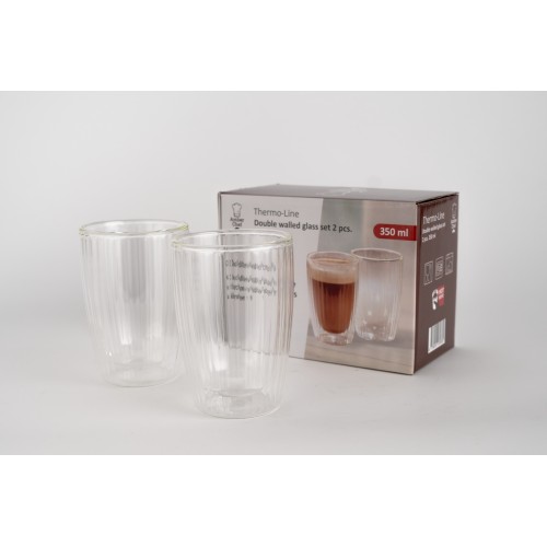 Termo stiklinės, STRIPES, 2 vnt., 350 ml