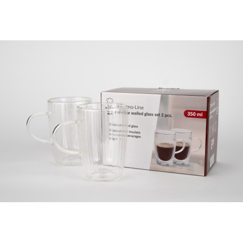 Termo puodeliai, STRIPES, 2 vnt., 350 ml