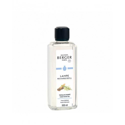 Papildymas kvapų lempai Maison Berger PURE WHITE TEA, 500ml