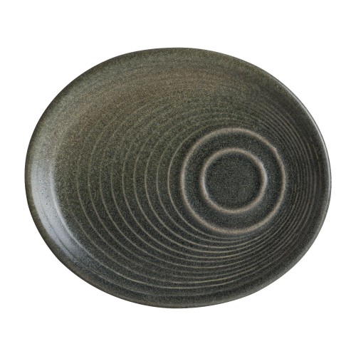 Lėkštutė po puodeliu Bonna HORNFELS, pilkai melsvos sp., 20 cm