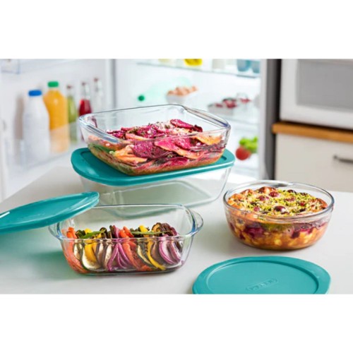 Indas su dangčiu šaldymui – kepimui COOK & STORE, 28 cm x 20 cm, 2,5 l